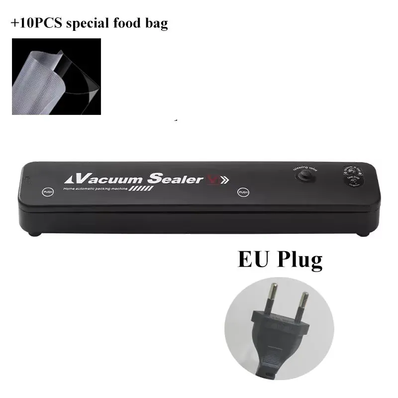 Automatic packaging machine food vacuum sealing machine portable household vacuum food sealing kitchen helper 220V