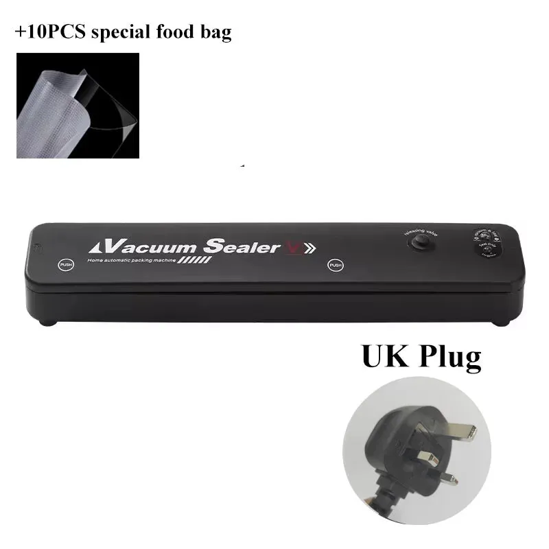 Automatic packaging machine food vacuum sealing machine portable household vacuum food sealing kitchen helper 220V