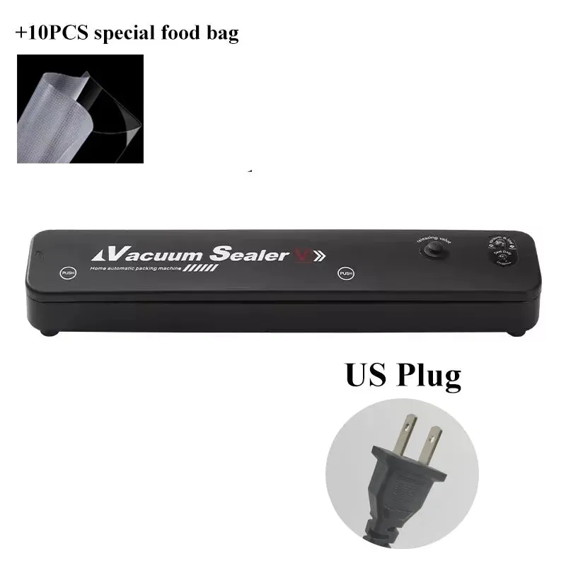 Automatic packaging machine food vacuum sealing machine portable household vacuum food sealing kitchen helper 220V