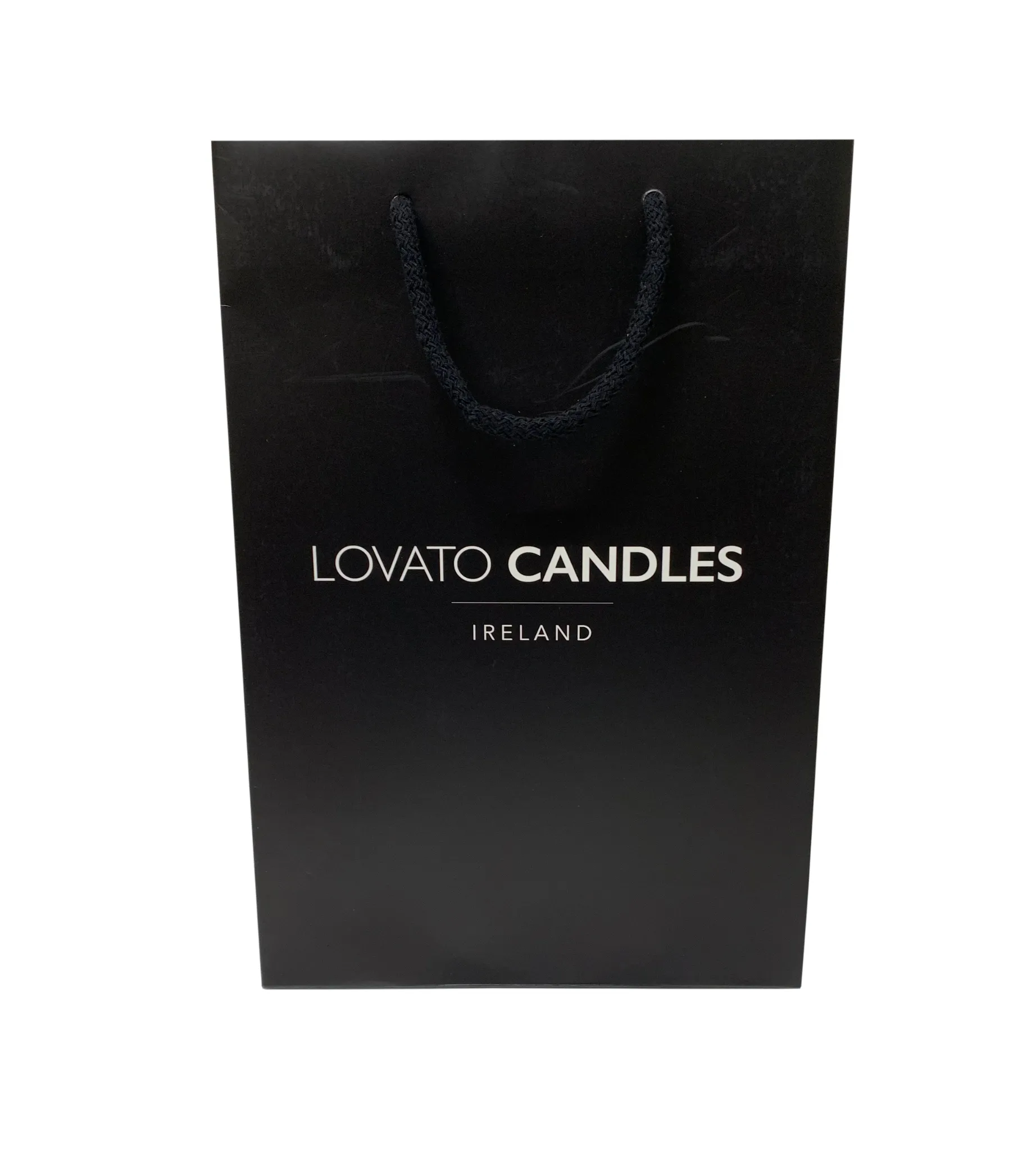 Black Gift Bag with Black Tissue Paper
