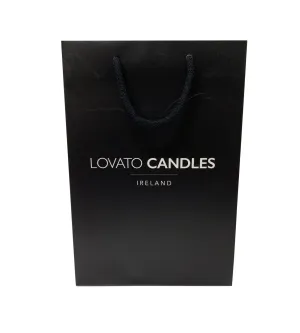 Black Gift Bag with Black Tissue Paper