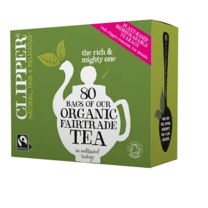 Clipper Organic Tea Bags 80 Bags