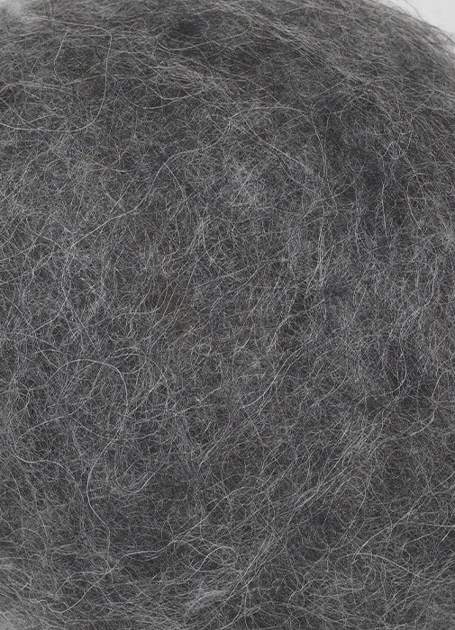 Felting Wool - 0058 - dark grey heather